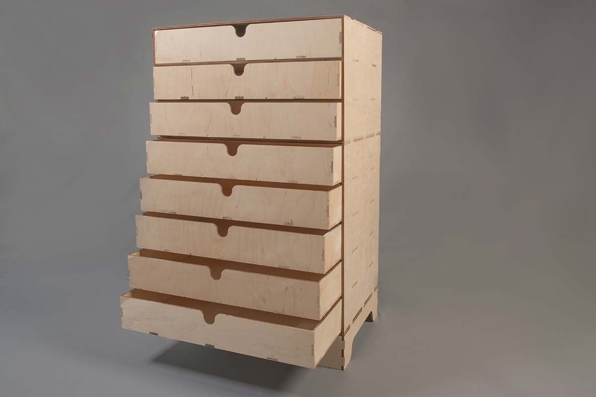 Laser Cut Drawers & Plinths