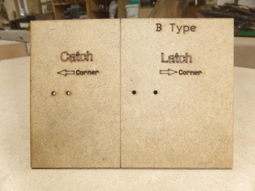 Catch and Latch Type B -Template