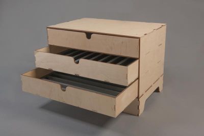 3 Drawer Unit