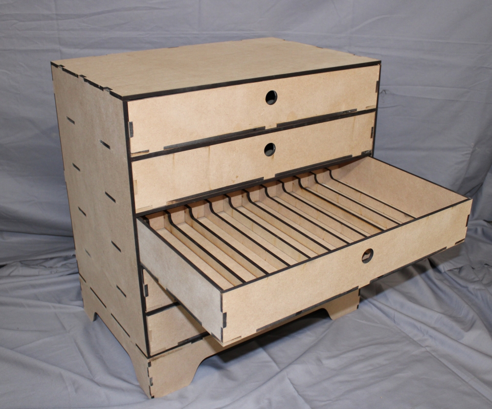 Drawer Dividers 00 & N Gauge - Large Drawer