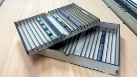 Drawer Dividers N Gauge  and Tray Insert with Lid - Large Drawer